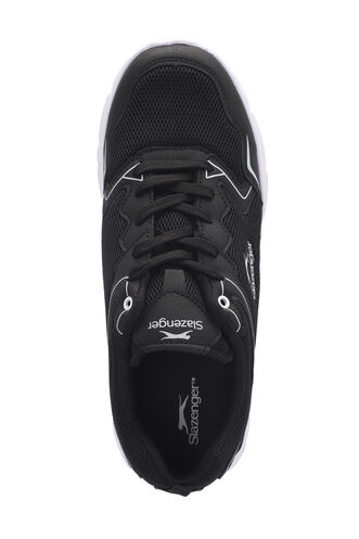 Slazenger ALETA I Men's Sneaker Shoes Black - Silver - Thumbnail
