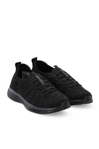 Slazenger ALLI Erkek Sneaker Ayakkabı Siyah - Thumbnail