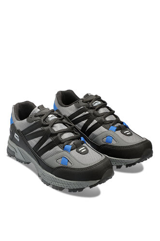 Slazenger ARASTA ANR Kadın Sneaker Ayakkabıları Koyu Gri - Thumbnail