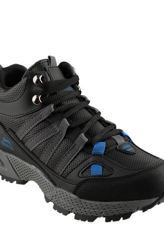 Slazenger ARASTA Men's Outdoor Shoes Black - Dark Gray - Thumbnail