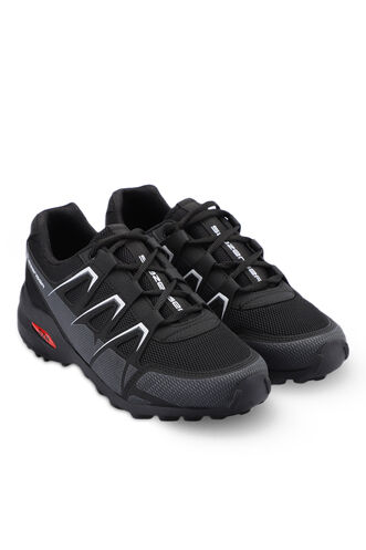 Slazenger ASTAR I Men's Outdoor Shoes Black - White - Thumbnail