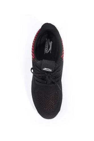 Slazenger ATOMIC Sneaker Kadın Ayakkabı Siyah - Kırmızı - Thumbnail