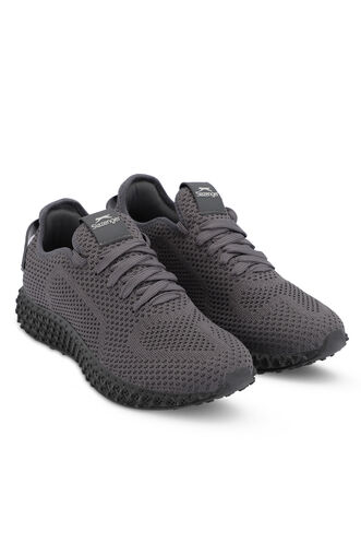 Slazenger ATOMIX Erkek Spor Ayakkabıları Koyu Gri - Thumbnail