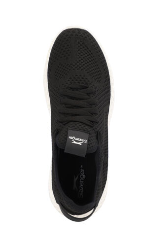 Slazenger ATOMIX Kadın Spor Ayakkabıları Siyah - Beyaz - Thumbnail