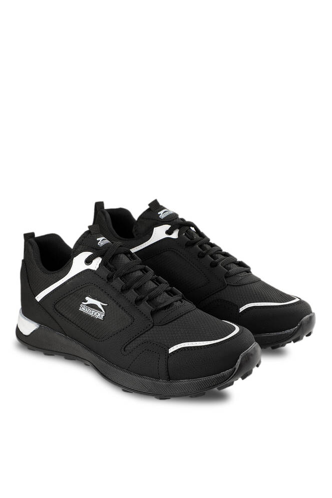 Slazenger ATON Erkek Sneaker Ayakkabı Siyah - Beyaz