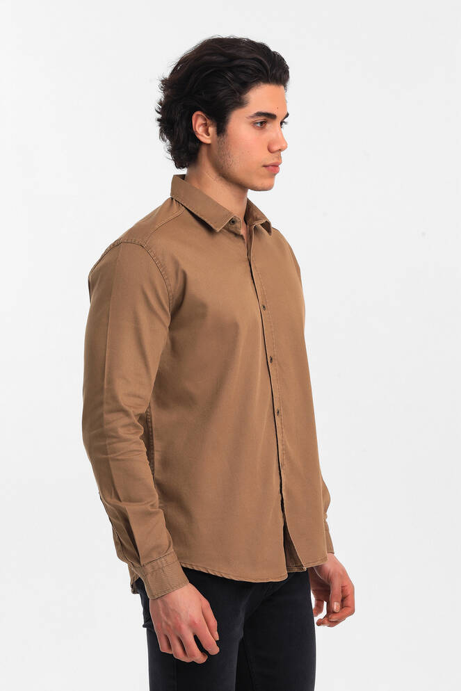 Slazenger BABER Erkek Gömlek Bej