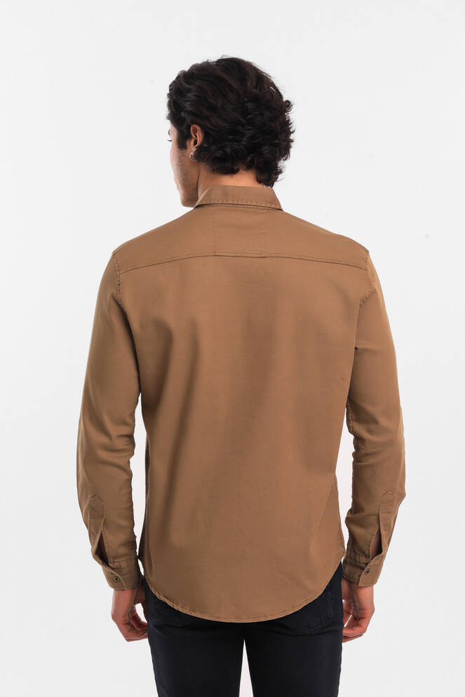 Slazenger BABER Erkek Gömlek Bej