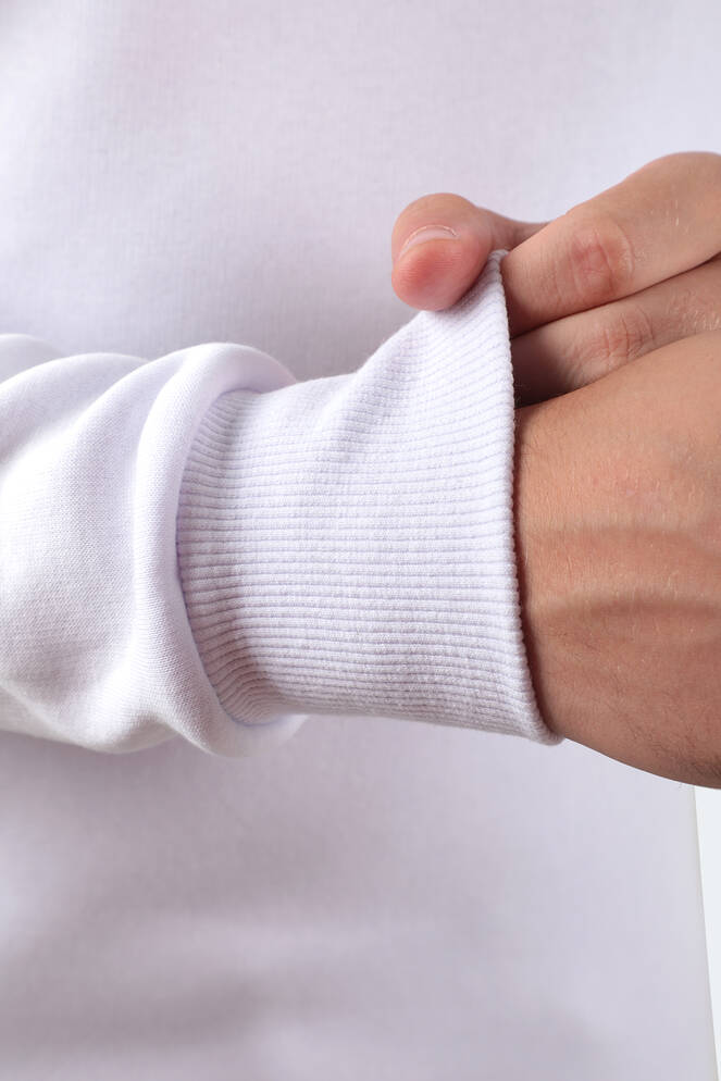 Slazenger BALBIN Erkek Sweatshirt Beyaz