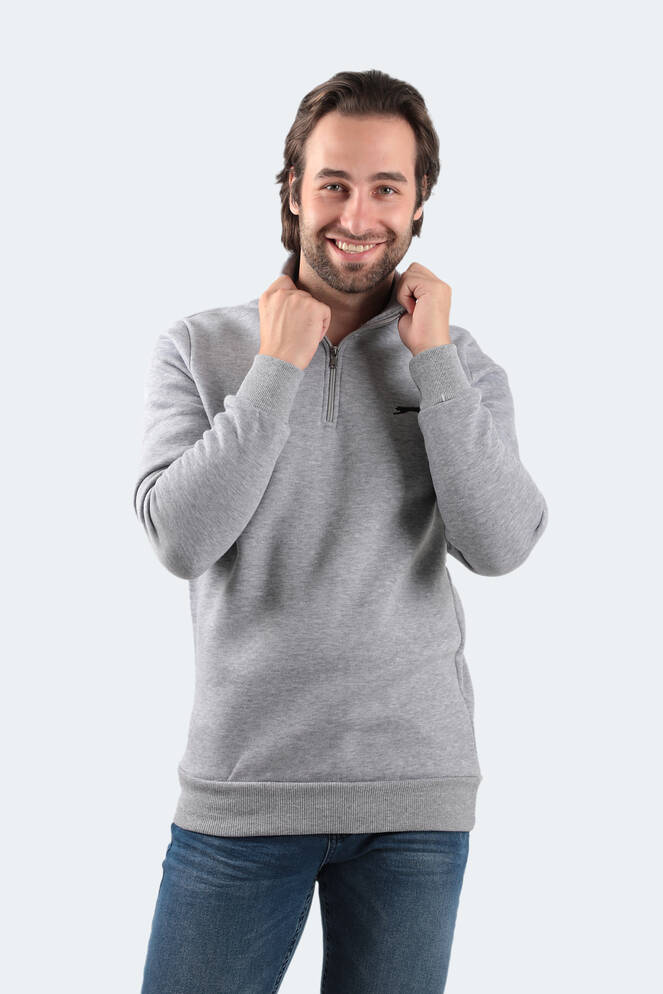 Slazenger BALBIN Erkek Sweatshirt Gri