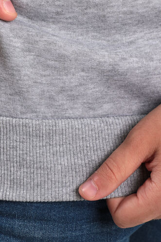 Slazenger BALBIN Erkek Sweatshirt Gri - Thumbnail