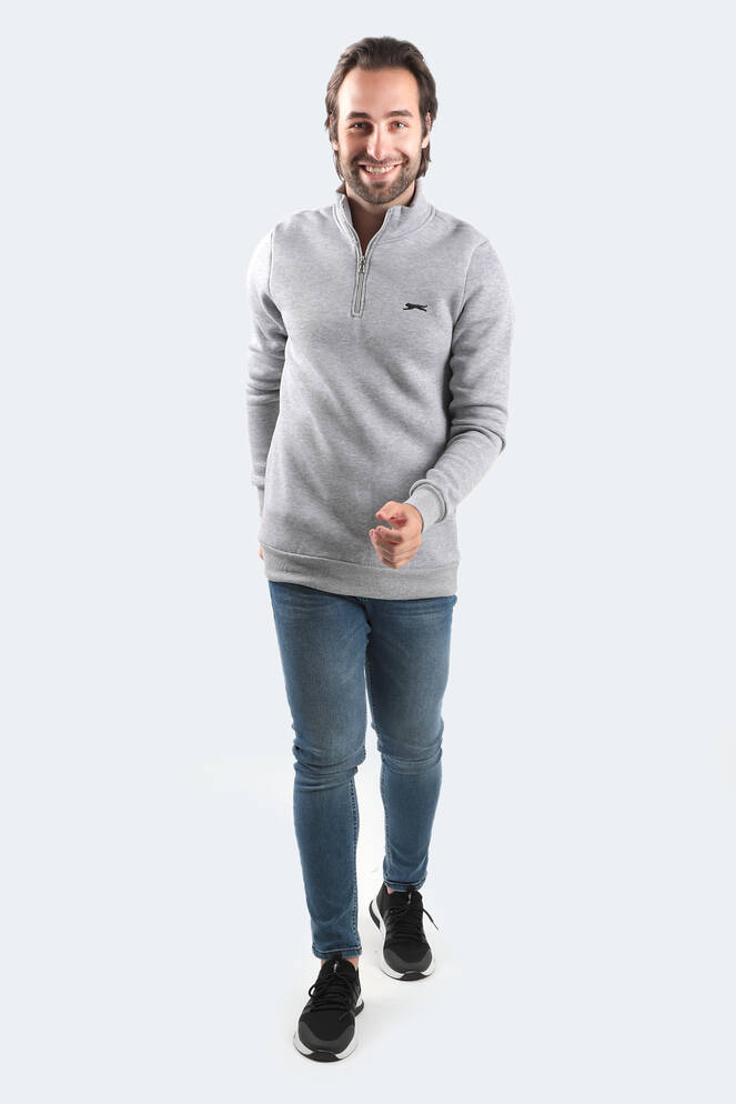 Slazenger BALBIN Erkek Sweatshirt Gri