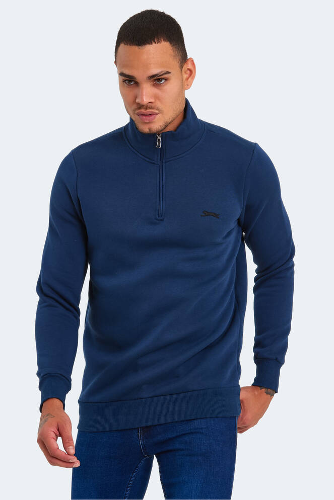 Slazenger BALBIN Erkek Sweatshirt İndigo