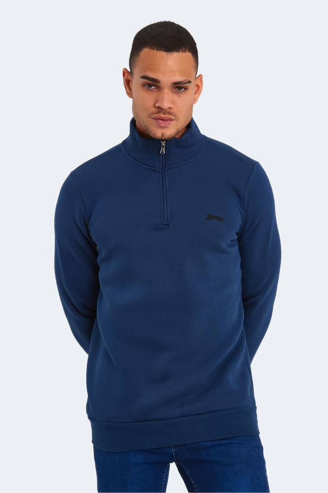 Slazenger BALBIN Erkek Sweatshirt İndigo