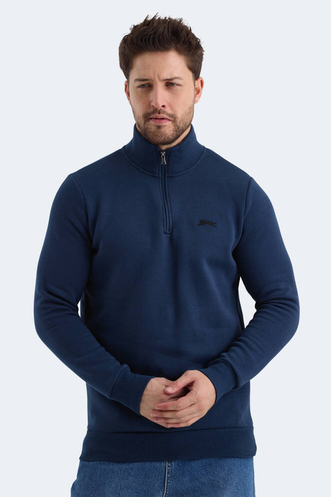 Slazenger BALBIN Erkek Sweatshirt İndigo