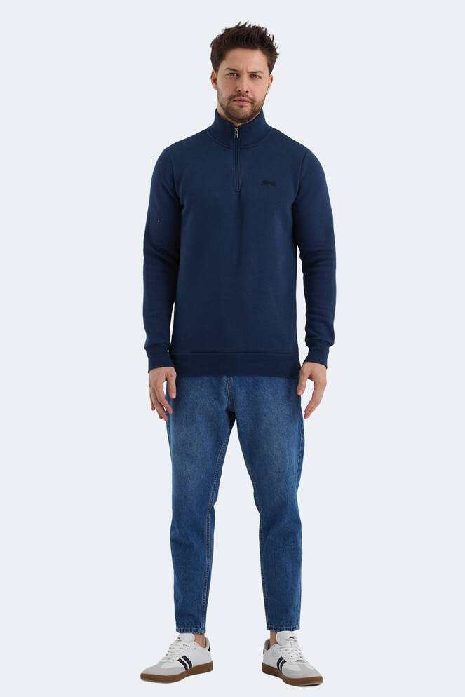 Slazenger BALBIN Erkek Sweatshirt İndigo