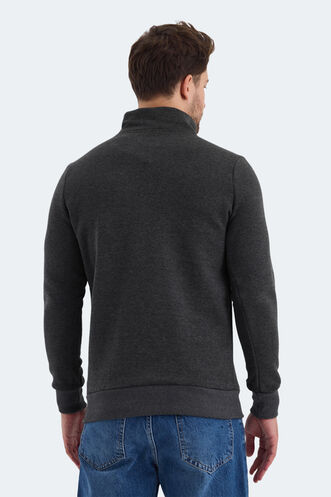 Slazenger BALBIN Men's Sweatshirt Anthracite - Thumbnail