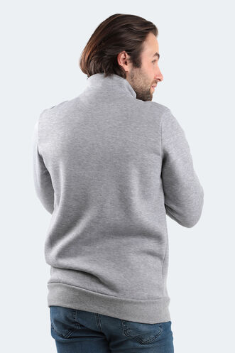 Slazenger BALBIN Men's Sweatshirt Gray - Thumbnail