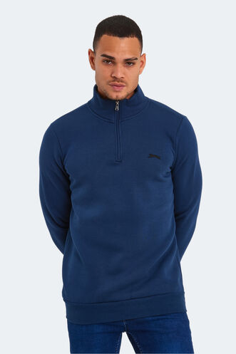 Slazenger BALBIN Men's Sweatshirt Indigo - Thumbnail