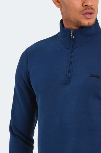 Slazenger BALBIN Men's Sweatshirt Indigo - Thumbnail