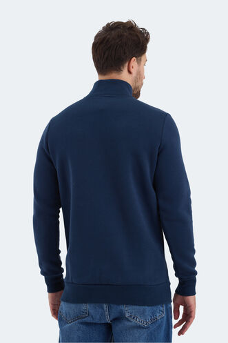 Slazenger BALBIN Men's Sweatshirt Indigo - Thumbnail