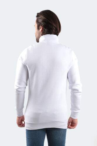 Slazenger BALBIN Men's Sweatshirt White - Thumbnail