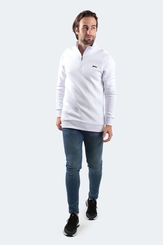 Slazenger BALBIN Men's Sweatshirt White - Thumbnail