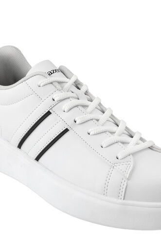 Slazenger BALTAZAR Sneaker Men's Shoes White - Black - Thumbnail