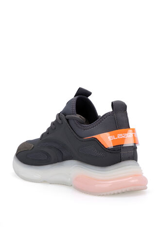 Slazenger BANDERS Sneaker Erkek Ayakkabı Koyu Gri - Thumbnail