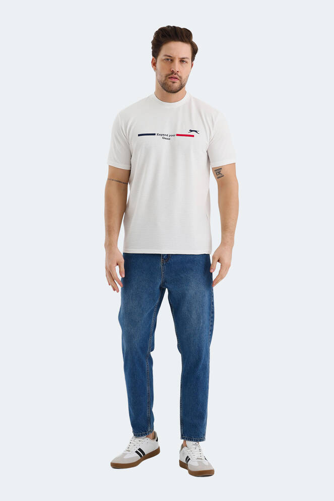 Slazenger BANDIT Erkek Ekru Tişört