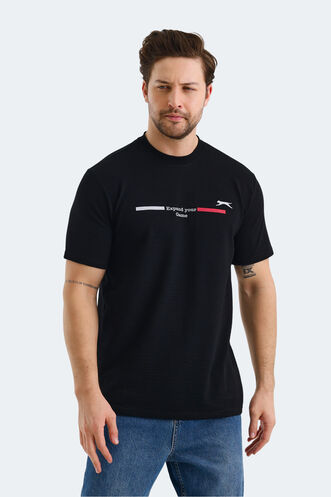 Slazenger BANDIT Men's T-Shirt Black - Thumbnail