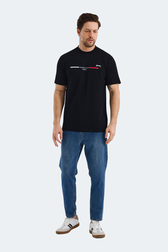 Slazenger BANDIT Men's T-Shirt Black - Thumbnail