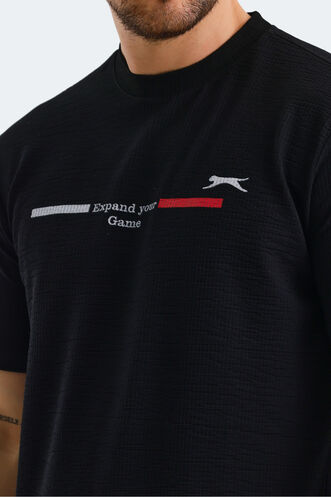 Slazenger BANDIT Men's T-Shirt Black - Thumbnail