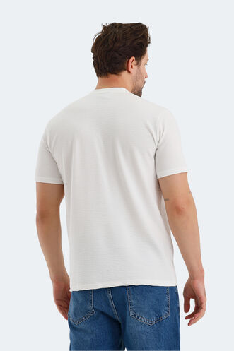 Slazenger BANDIT Men's T-Shirt Ecru - Thumbnail