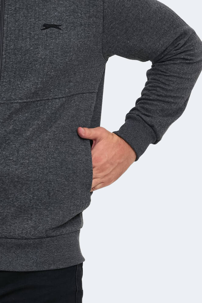 Slazenger BANKY Erkek Sweatshirt Antrasit