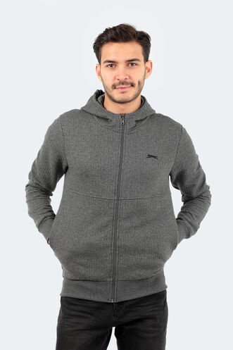 Slazenger - Slazenger BANKY Erkek Sweatshirt Antrasit