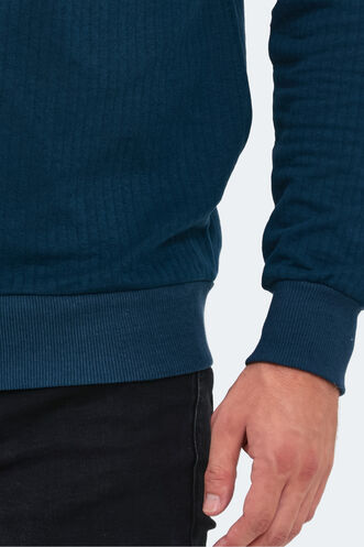 Slazenger BANKY Erkek Sweatshirt Indigo - Thumbnail