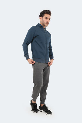 Slazenger BANKY Erkek Sweatshirt Indigo - Thumbnail