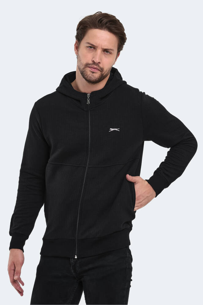 Slazenger BANKY Erkek Sweatshirt Siyah