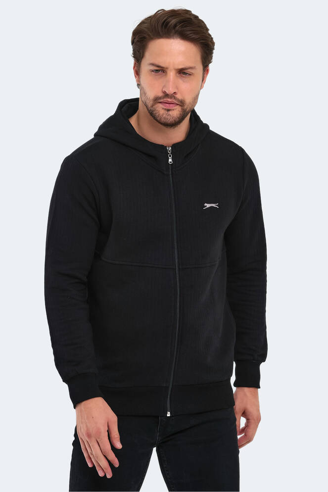 Slazenger BANKY Erkek Sweatshirt Siyah