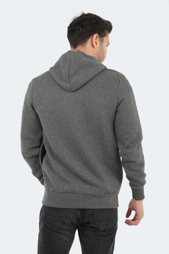 Slazenger BANKY Men's Sweatshirt Anthracite - Thumbnail