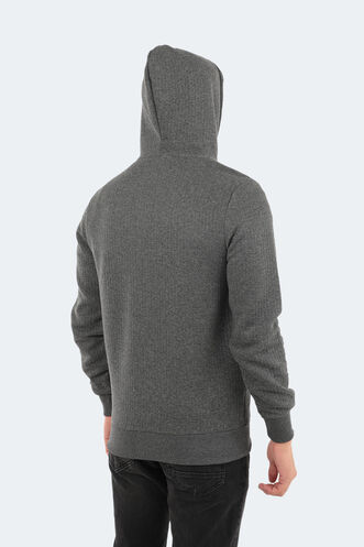 Slazenger BANKY Men's Sweatshirt Anthracite - Thumbnail