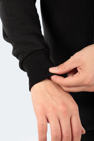 Slazenger BANKY Men's Sweatshirt Black - Thumbnail