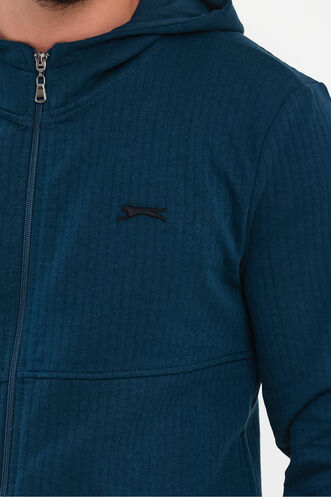 Slazenger BANKY Men's Sweatshirt Indigo - Thumbnail