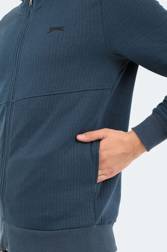 Slazenger BANKY Men's Sweatshirt Indigo - Thumbnail