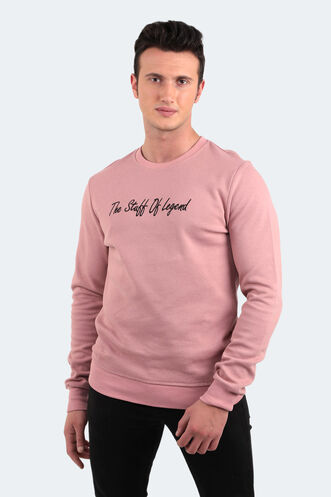 Slazenger - Slazenger BAR Erkek Pudra Sweatshırt