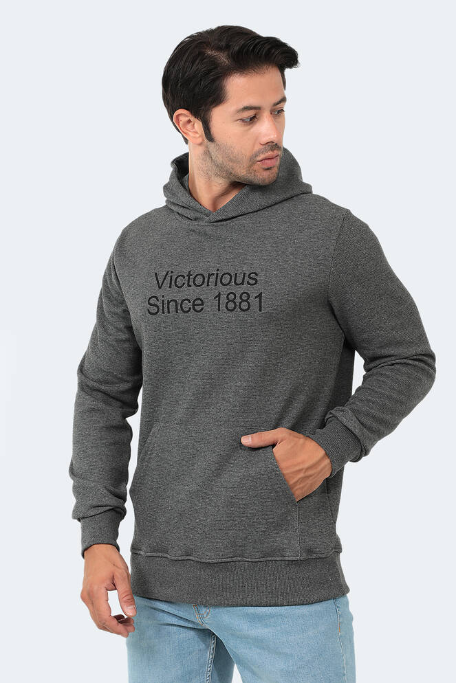 Slazenger BARNA Erkek Antrasit Sweatshırt
