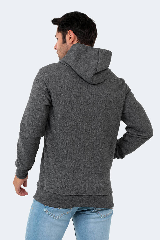 Slazenger BARNA Erkek Antrasit Sweatshırt