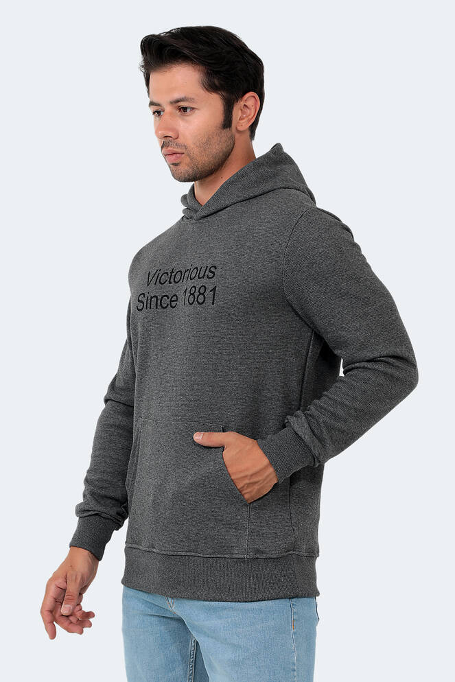Slazenger BARNA Erkek Antrasit Sweatshırt