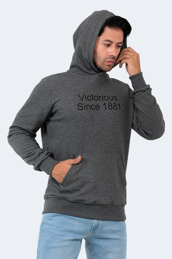 Slazenger BARNA Erkek Antrasit Sweatshırt