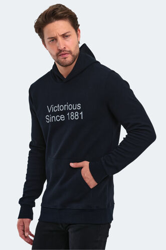 Slazenger - Slazenger BARNA Erkek Sweatshirt Lacivert